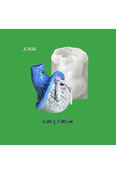 AnkaHobiMarket Gnome Tütsülük Silikon Kalıp (S936)