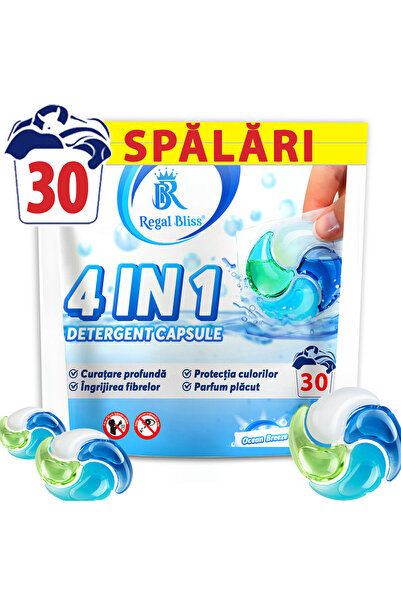 Regal Bliss Laundry detergent capsules Regal Bliss 4in1 pods for cleaning and protecting clothes