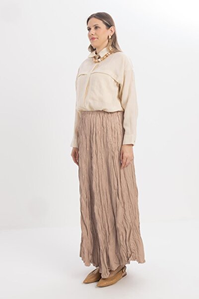 ALLDAY Βασική φούστα Mink-Elastic