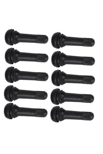 Choice black 10Pcs Car Tire Valve Stem TR414 Tire Valve Stem Valve Stem TR414 Wheel Snap Tire Valves Stem w