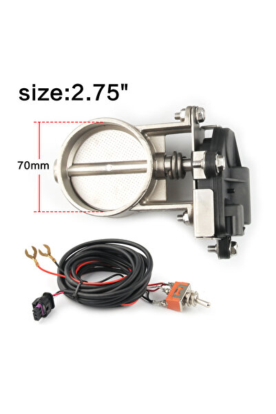 Choice3 صمام تحكم كهربائي للعادم 2.75 بوصة، صمام تحكم للعادم 2 بوصة / 2.25 بو...