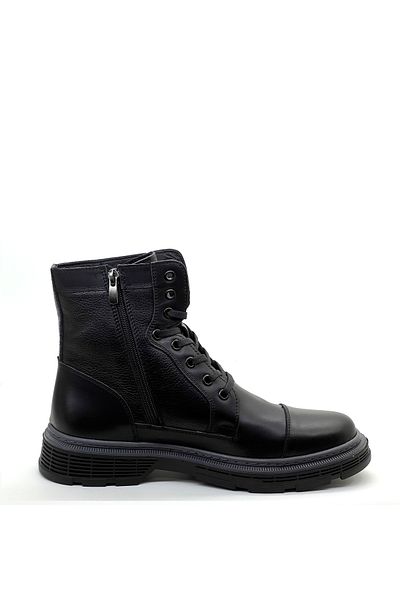 grado Genuine Leather Men's Long Zipper Boots 1902