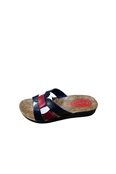 BY ARİS Γυναικείες παντόφλες επίπεδη σόλα