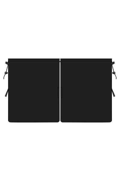Choice Black 2pcs/set Car Privacy Curtains Sun Shade Isolation Privacy Curtain Car Air Conditioning Divider