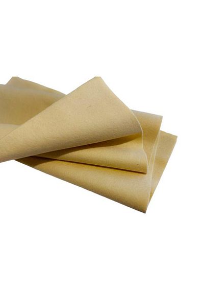 feltland Fetru/pasla din lana 100%, moale 1.2mm, 25*40cm - alb