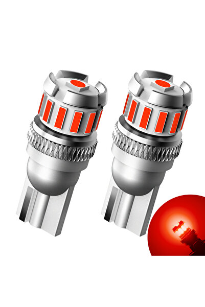 Choice Red AUXITO 2Pcs Canbus T10 LED White W5W LED Bulb No Error Car Interio...