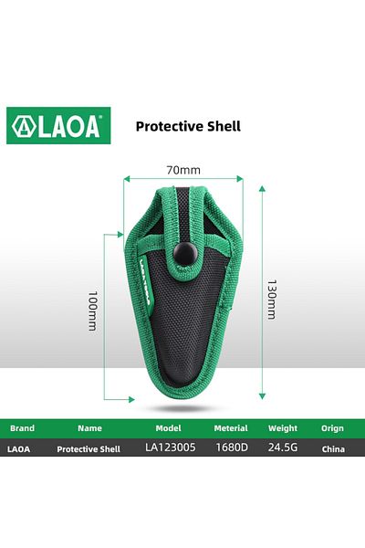 LAOA LA123005 Mini Waist Bag Plastic Pliers Protective Sheath Nippers Electrical Wire Cable Cutters