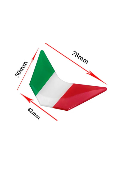 Choice8 ملصق علم للدراجات النارية من نوع دوكاتي فيسبا جي تي إس 300 جي تي في آ...