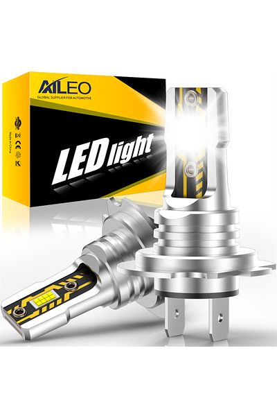 Choice H7 6500K AILEO 2Pcs H7 LED Lights 60W 16000LM Headlight Bulb 6500K Design Wireless For Car Lamp CSP