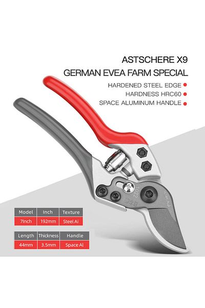 Choice 7 In 1022 AIRAJ Scissors Pruning Trees Professional Garden Scissors Bonsai Bypass Pruning Shears Lo
