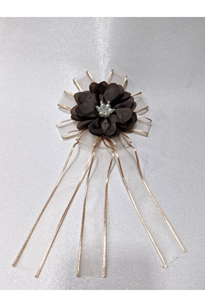 Ypc Panglică cu ace cu piatră de perle de flori de bochca (5 bucăți)