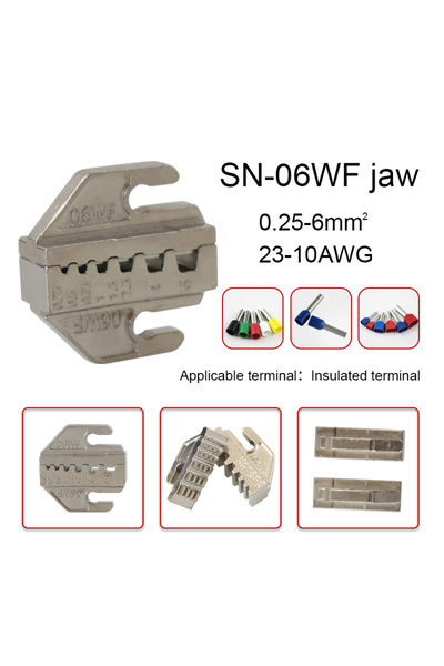 Choice SN-06WF jaw Crimping tool pliers Alloy jaws SN-2546B 58B 02C 03H 06WF ...