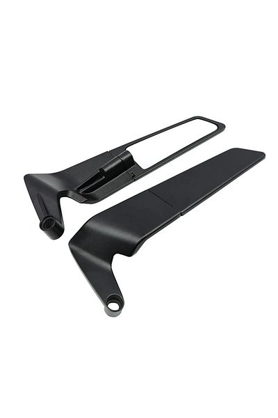Choice black For Kawasaki Z900 Z650 2021 2022 2023 Motorcycle Mirrors Stealth Winglets Mirror Kits Adjustab