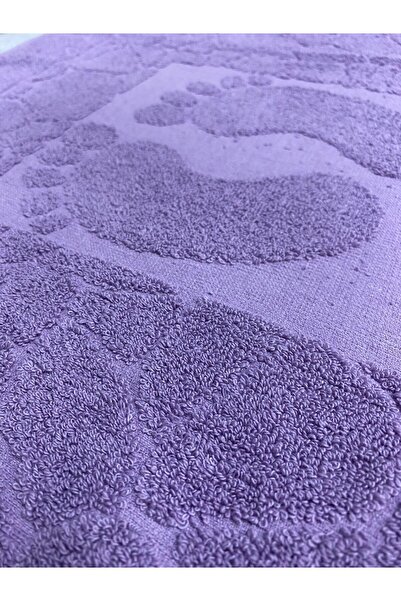 Bonny Home 3 Pieces 100% Cotton Stone Patterned Foot Towel Set – 3 Color Set