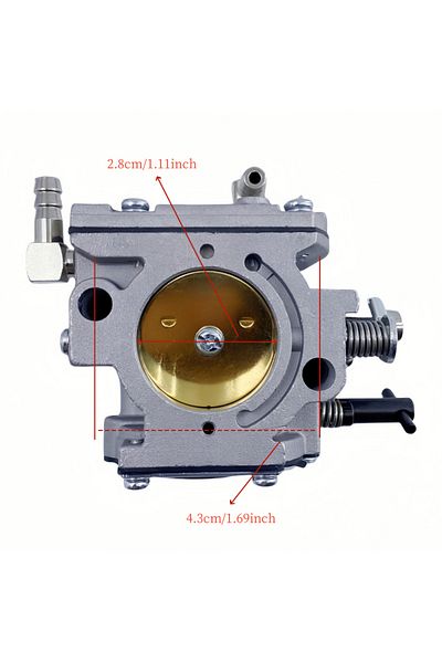 Choice مكربن رمادي لماكينة جز العشب Walbro WB-37-1 WB-37 WB-47 185 F200 F100 130cc-200cc OEM 472-03900-0C0