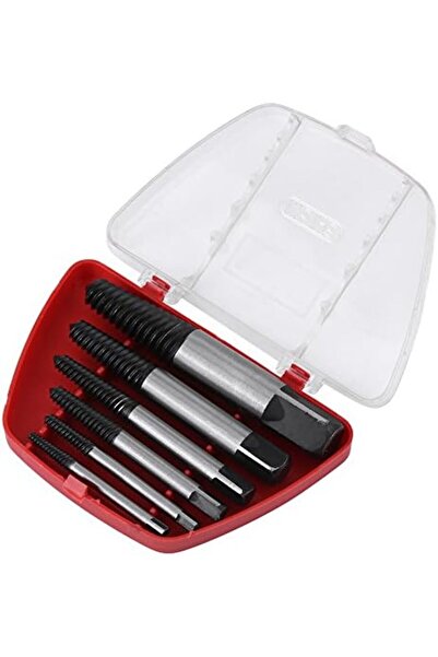 Generic مجموعة أدوات استخراج البراغي والمسامير من أكوزون، مكونة من 6 قطع - أد...