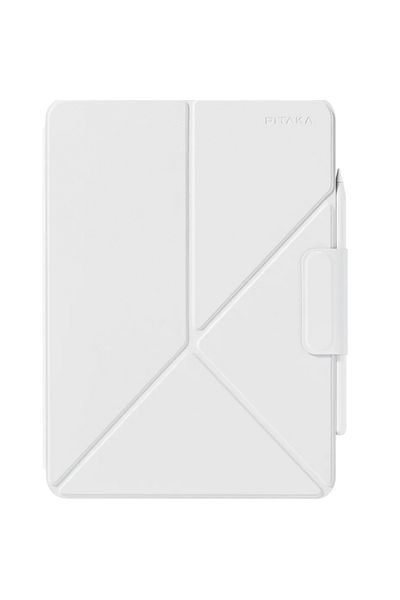 PITAKA Husă de protecție MagEZ Folio 2 pentru iPad Pro 13 2024, albă