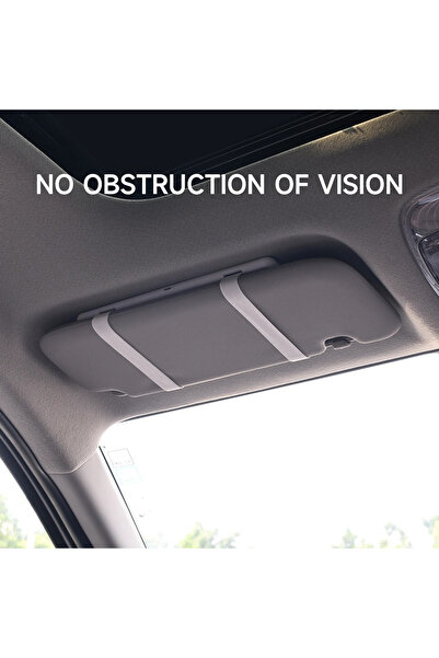 Choice Black Car Interior Mirrors Sun Visor Plate LED HD Makeup Mirror for Girls Women Rechargeable Fill Li