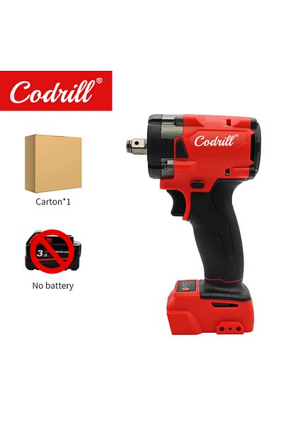 Choice No Battery Brushless Impact Driver Cordless Impact Wrench Screwdriver 18v Rechargeable Lithium Power