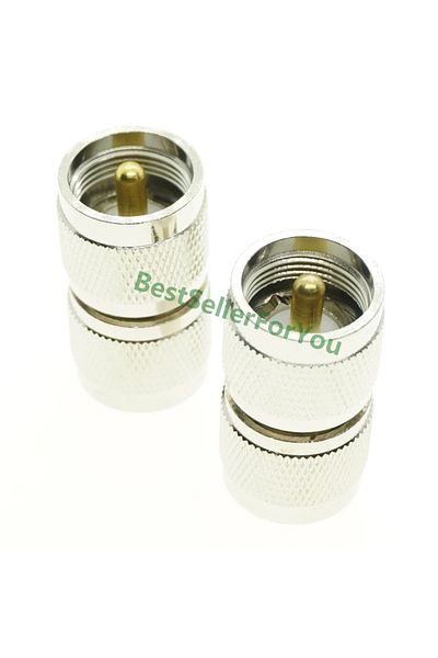 Choice3 UHF-JJ UHF male female to UHF male female Connector PL259 TO SO239 T RIGHT ANGLE 3 WAY RF Coax Coaxi