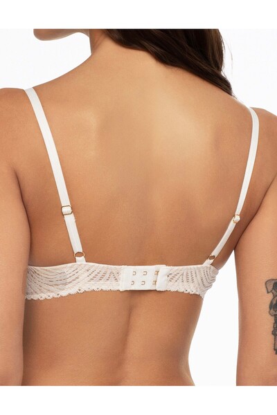 ESOTIQ Push-Up Bra Wired Padded with Geometric Lace Classy & Elegant | Ninfa