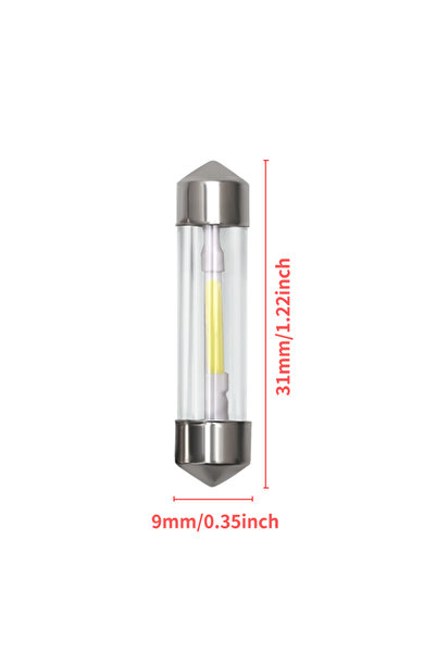 choice2 6000K أبيض 4 قطع 31 مم 4 قطع ليد فيستون 31 مم 36 مم 39 مم 41 مم C5W C...