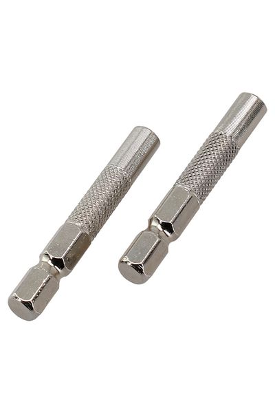 Vibra Tite 2x 1/4 '' Drill Socket Adapter Hex Shank 6.35mm Insert Bit To 4mm Screwdriver Socket Extension Im...