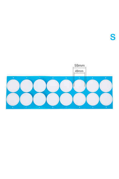 Choice S Filter Paper Stickers 76.2mm 59mm 0.22 μm Filter Disc Mushroom Appli...