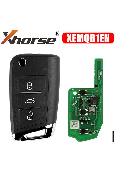 Xhorse 3 Buttons XEMQB1EN Super Remote Key MQB Style 3 Buttons Built-in Super Chip