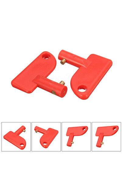 Choice 5PCS Spare Key For Battery Isolator Switch Power Kill Cut Off Switch Car Van Boats For Yacht Elec...