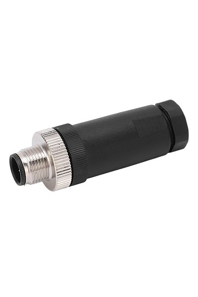 Choice black for NMEA 2000 Male Field Installable Connector M12 5 Core IP67 Waterproof Boat Accessories for