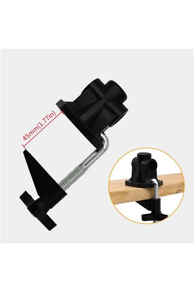Choice Universal Microphone Stand Base Cantilever Bracket Lamp Clamp Metal Clip