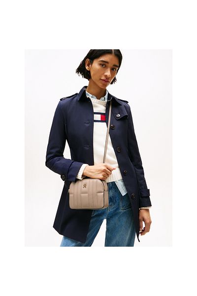Tommy Hilfiger Чанта за фотоапарат TH FEMININE CONV, кремава, за жени AW0AW17453Z00