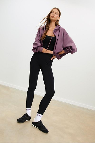 Stradivarius Puff sleeve hooded sweatshirt