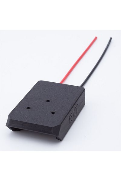 Choice black Power Wheel DIY Battery Adapter for ERbauer EXT 18V Lithium Battery 14AWG for Rc Car Rc Truck,