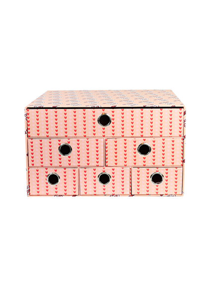 Ancor B'Log Girl Power 6 Çekmeceli Boş Karton Kutu 113105