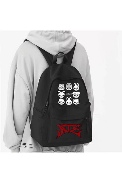 Toum Унисекс ученическа чанта с щампа Stray Kids