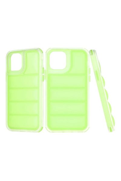 Rao Case Compatible with iPhone 11 Pro, Protection, Wave Shield, H48, Plastic, Intense Green