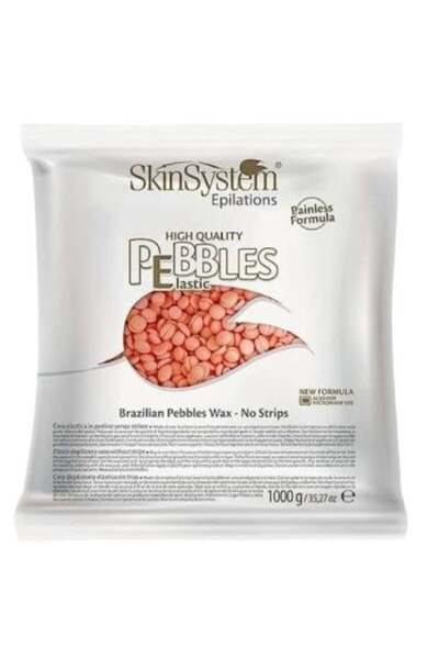 Skin System حبيبات الشمع الوردية لإزالة الشعر بواسطة Skin System، 1000 جرام
