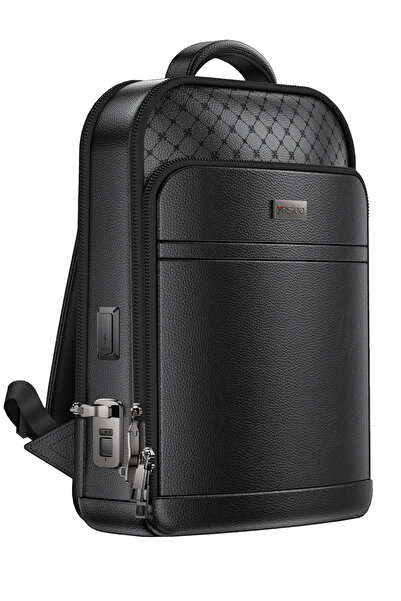 Coverzone Akıllı Sırt Çantası WB59 - Parmak İzi Kilitli, USB Girişli, Suya Dayanıklı, Lise-Üni Öğrenciye Uygun