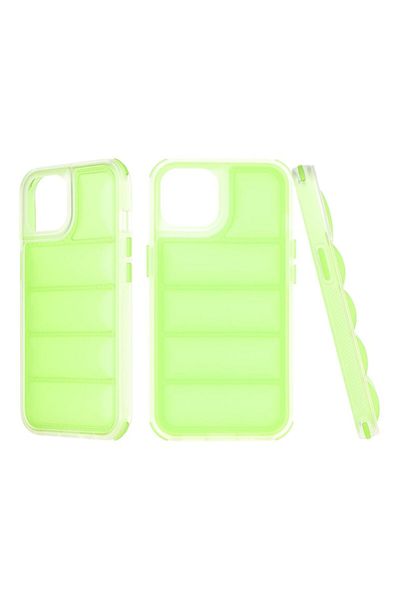 Rao Husa compatibila cu iPhone 14, Grip, Wave Shield, R55, Plastic, Intense Green