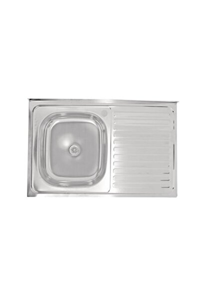 Brico Chiuvetă de bucătărie din oțel inoxidabil, stânga, 80 x 50 cm, adâncime...