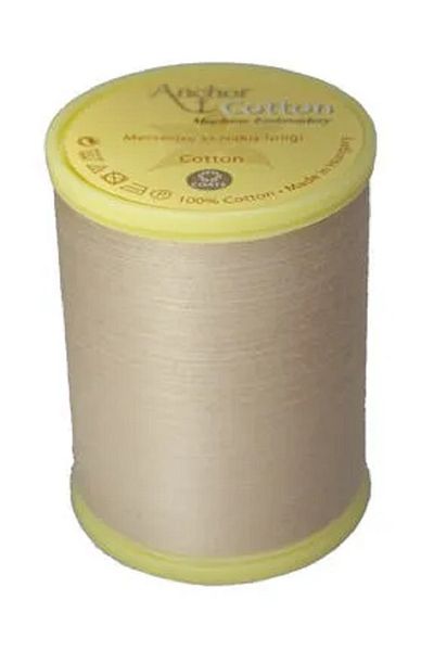 Anchor Koton Machine Embroidery Thread 25 Gr Color: 388 Beige (Large Spool 1136 Meters)
