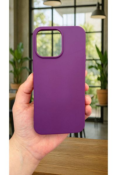 Vip Case iPhone 15 Pro Max - حافظة مطاطية كلاسيكية ممتصة للصدمات من السيليكون