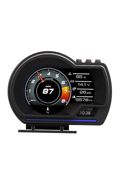 Choice Car Head up Display, OBDⅡ+GPS Smart Gauge High Definition Speedometer Car Diagnostic Tool OBD Fau...