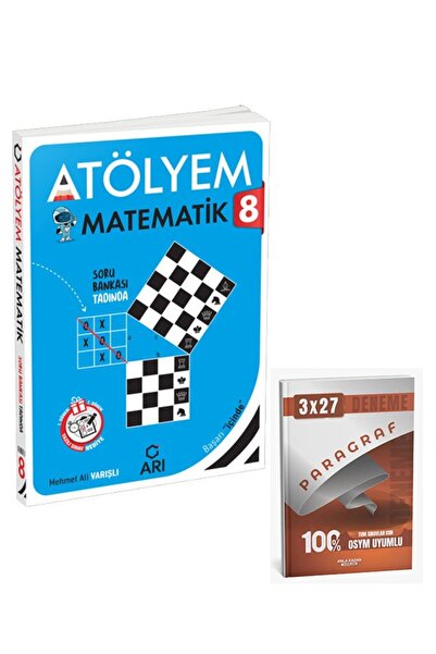 Anla Kazan Yayınları Arı 2026 8. Sınıf Matematik Atölyem+Anla Kazan Paragraf
