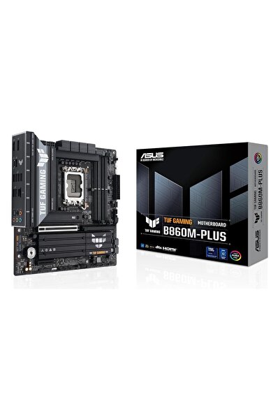 ASUS TUF Gaming B860M-Plus DDR5 (8800MHz)OC M.2 HDMI/DP/USB-C PCIe 5.0 1851P mATX Anakart