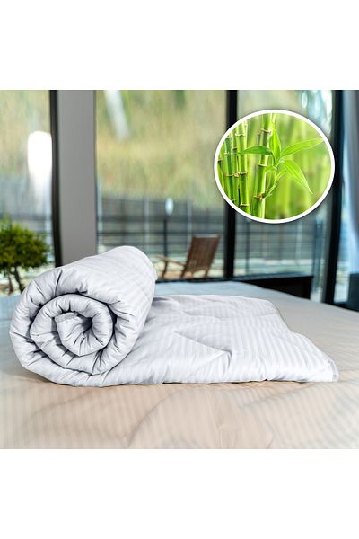 Pucioasa Bamboo Quilted Duvet - Winter - Cream - 180Cm X 210Cm