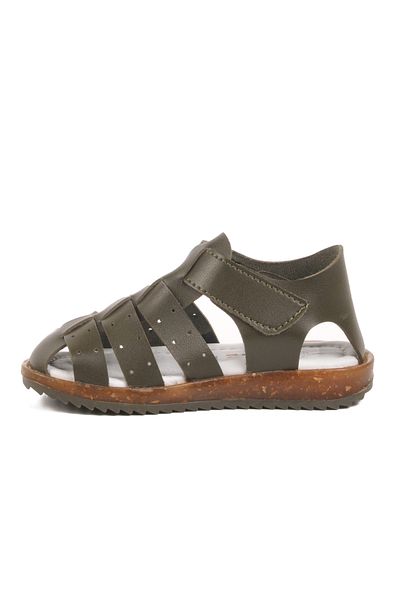 AYK'S Khaki Children's Sandals 17370 B