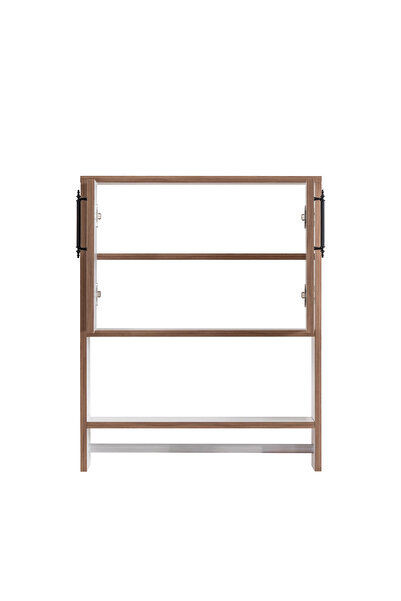 Setay Blesk Lavabo Üstü Kapaklı Dolap, Çok Amaçlı Depolama